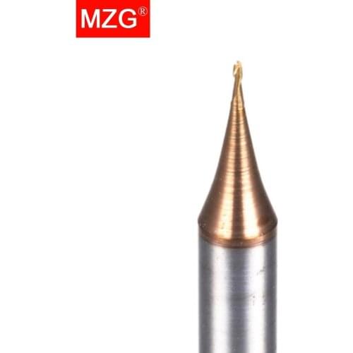 MZG Discount Price Cutting HRC60 Coating Micro-Diameter Flat-End Milling Cutter Tungsten Steel Milling Cutter End Mill