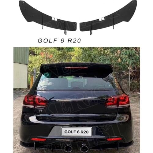 Golf 6 for GTI r20 ABS Rear Roof Lip Diffuser Wing for Volkswagen for vw golf 6 for gti r20 2010-2014