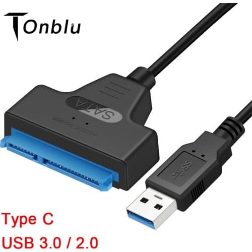 USB SATA Cable To USB 3.0 Hdmi Adapter UP To 6 Gbps For 2.5 Inches External SSD HDD Hard Disk Drive 22 Pin Sata III Cable