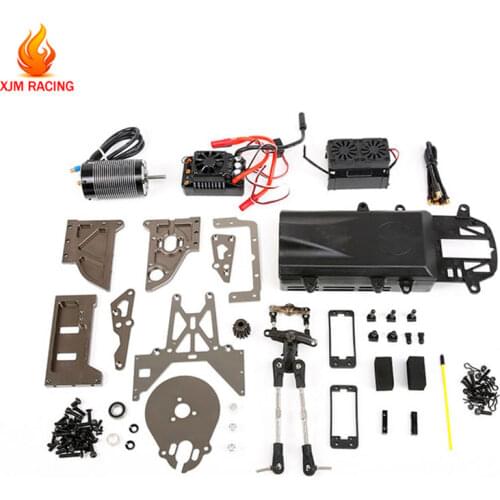 Conversion Kit FOR Gas Powered To Electric Brushless Motor FOR 1/5 HPI KM ROVAN E-BAJA 5B 5T SC Truck Rc Car Parts