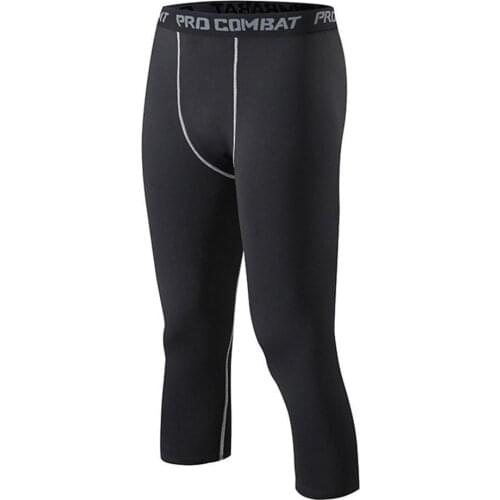 Compression Basketball Tights High Elastic Sports Soccer Fitness Dry Men Leggings Sportswear Running Quick Sports Tights Pa D7R6