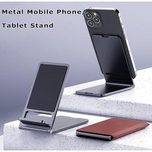 Metal Desktop Tablet Holder Foldable Support Portable Desk Mobile Phone Holder Stand Adjustable Lifting