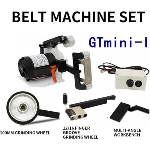 GTmini-I Mini Belt Machine Small Industrial Grade /diy Multi-function Sharpening Belt Machine