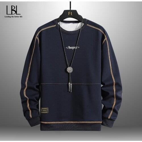 Men Sweatshirt Hoodie Man Tops Spring and Autumn Street Men Wear Japanese Hip-Hop Casual Fashion Loose Hoodie Male Pullover New