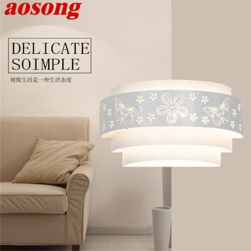 AOSONG Wall Lamps LED Modern Nordic Simple Indoor Sconces Lights For Home Living Room