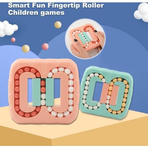 2 Colors Optional Creative Fingertip Puzzle Toy Educational Intellectual Adorable Design Teenagers Adult Magic Model for Kid