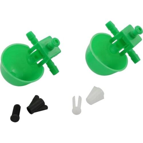 Chicken Drinker Drinking Cups for Chickens Green Quail Chicken Waterer Bowl Automatic Poultry Coop Feeder water Drinking Cups