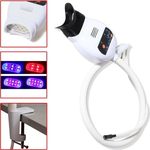 Dental tools Teeth Whitening Machine Lamp Bleaching 3 Color Light LED Accelerator Dentist RD Freely adjust angle