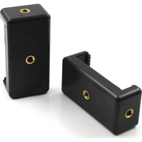 Universal Mobile Phone Selfie Clip Bracket Stand Holder Tripod Mount Adapter