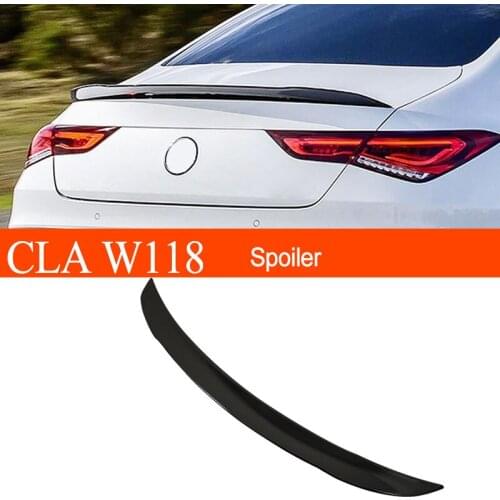 W118 C118 AMG-style Rear Trunk Lip Spoiler for Mercedes-Benz CLA-class W118 C118 2020 2021 2022 CLA35 CLA180 CLA200 CLA250 CLA45