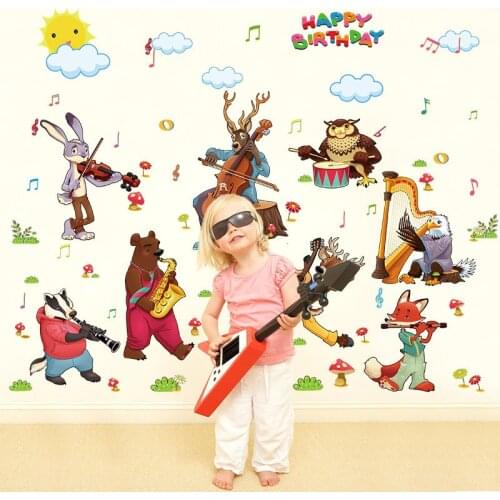 Wanpy Family Animal Wall Stickers