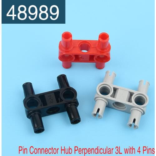 10 Pcs 48989 High-tech building65489blockconnector accessories assembly parts educational DIY childrens toys to assemble bricks