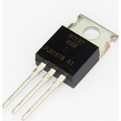 10pcs BT137-600E TO220 BT137-600 TO-220 BT137 Triacs