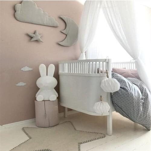 3pcs star moon cloud Wall Hanging Doll Baby Comforting Plush Stuffed Room Decoration Christmas Toys Birthday Gift Dash Pillow