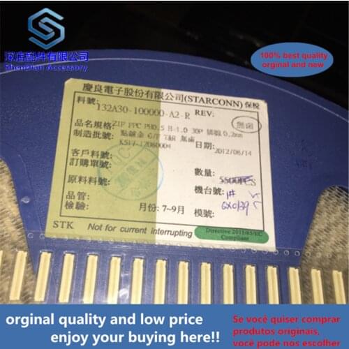 5pcs 100% orginal and new 132A30-100000-A2-R FPC PH0.5 H=1.0 30P 0.2MM best qualtiy