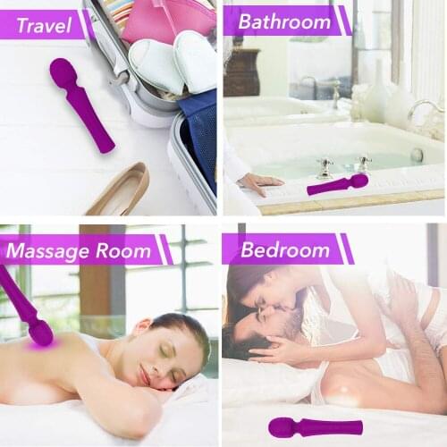 5 Speed AV Magic Wand Vibrator Female G Spot Clitoris Stimulator Body Massager Masturbator Adult Sex Toys for Woman Sex Machine
