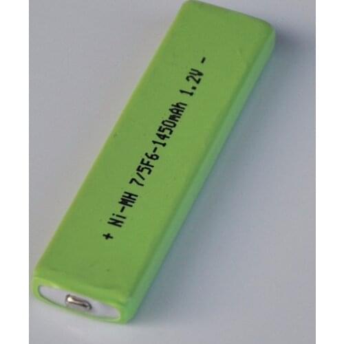 1-10PCS 1.2V Rechargeable Ni-Mh 7/5F6 Battery 67F6 1450mAh 7/5 F6 Chewing Gum cell for Walkman MD CD cassette player
