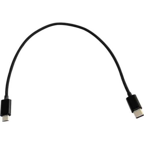 Black 11 USB-C 3.1 Type C Male to USB Micro 2.0 Type-B Male Cable Adapter Cord