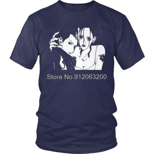 Tvoe Nana Osaki And Ren Honjo T-shirt Men Harajuku T Shirt Short Sleeve Cotton Japanese Anime Tshirt Urban Tees Tops