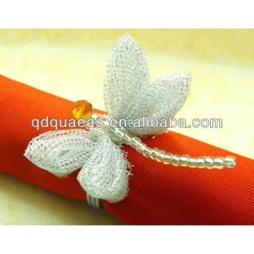 Butterfly napkin ring wedding