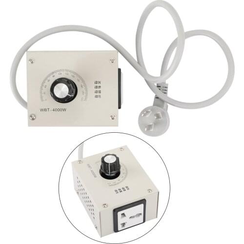 Artudatech 4000W AC 220V Variable Voltage Controller for Fan Speed Motor Dimmer