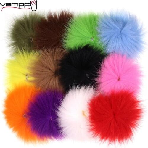 12PCS Assorted Mix Color Fly Tying Arctic Fox Tail Fly Tying Material