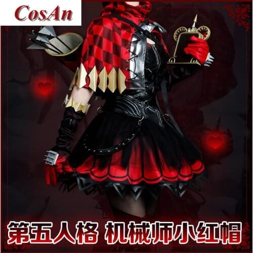 New Game Identity V Tracy Reznik Cosplay Costume Mechanic Handsome Combat Uniform Activity Party Role Play Clothing Custom-Make