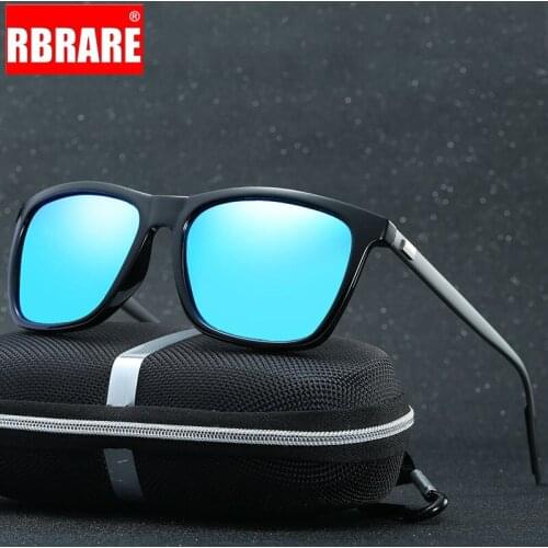 RBRARE 2021 New Men And Women Polarized Sunglasses Colorful Fashion Sunglasses Classic Retro Metal Goggle Male Eyewear UV400