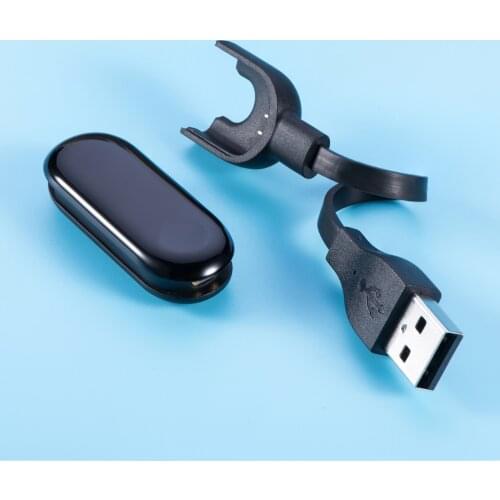 New Black 3nd Generation Charging Line OD2.8 for Mi Band 3 Smart Bracelet Accessories Smart Bracelet Charging Cable Replacemet