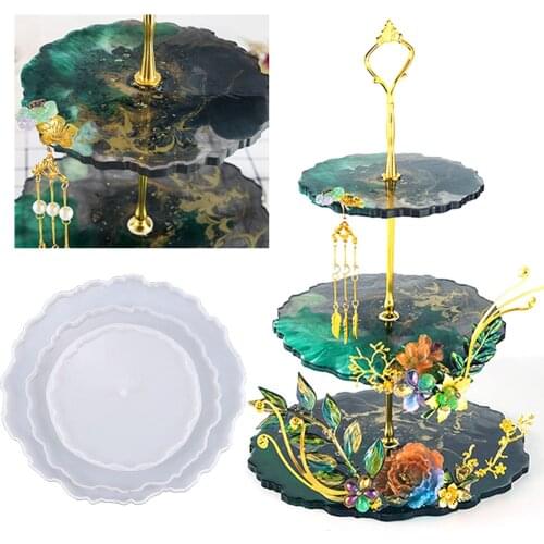 Polymorphus Tray Forms For Transparent Resin Mold Silicone Crafts Making Diy And Tools Home Decoration Storage On Sale