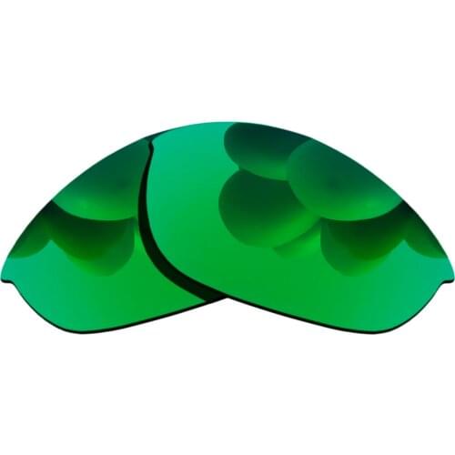 Polarized Sunglasses Replacement Lenses for-Half Jacket Frame - Green