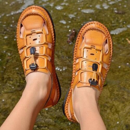 Sandalias Romanas Summer Sandals&slippers Shoes Men Sandals Sandale Homme Sport Beach Sandalen Herren Safety