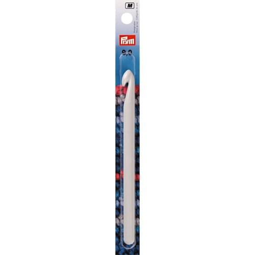PRYM 218505 12mm/218506 15mm Wool crochet hook without handle 17cm
