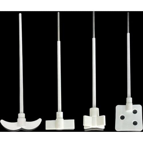 PTFE 250mm to 350mm Foldable Stirring Laboratory Liquid Stirring Rod Anchor/Single/Cross/Plate Stirring Rods