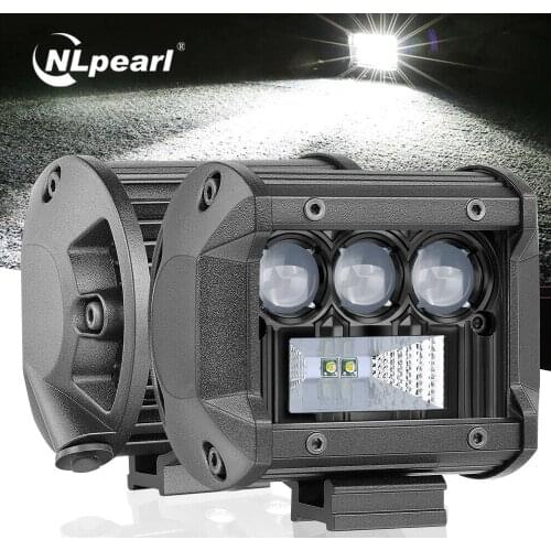Nlpearl Led Light Bar/Work Light Led Bar 5D CREE 50W 100W 200W Led Work Light For Offroad Jeep 4x4 ATV Truck Tractors 12V 24V