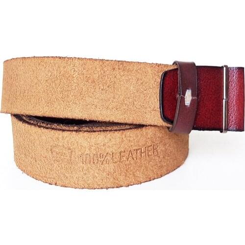 T-DISOM New Genuine Leather Belts Fashion Top cowhide Belt For Men Brand Design Strap Vintage Adjustable Jeans Belt Drop Ship