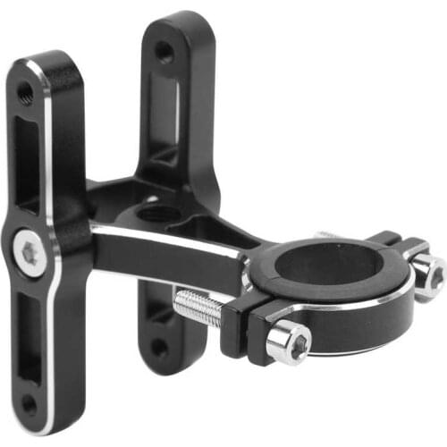 Bicycle Dual Bottle Cage Holder Adapter MTB Saddle Water Bottle Cages Holders Dual Bike Bottle Cage Adapter Bicycle Accessories