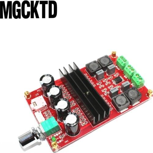 XH-M190 2 * 100W digital amplifier board 12V-24V wide voltage dual-channel amplifier TPA3116D2 board