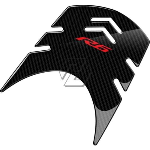 3D Motorcycle Front Gas Fuel Tank Cover Protector Tank Pad Case for Yamaha YZF-R6 R6 2017 2018