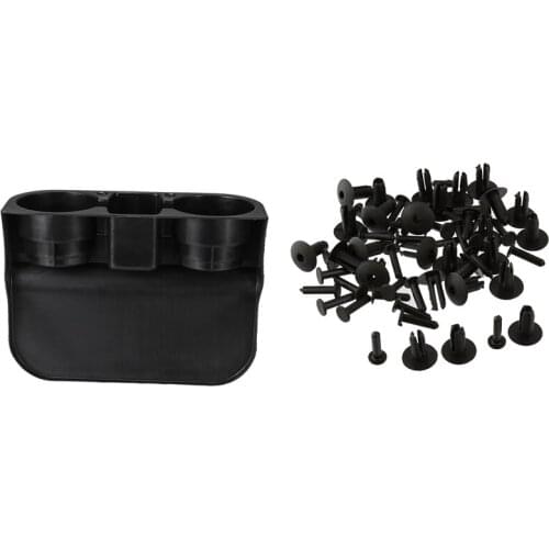 30Pcs Plastic Bumper Mounting Rivet Body Trim Clip with Front Cup Drink Holder