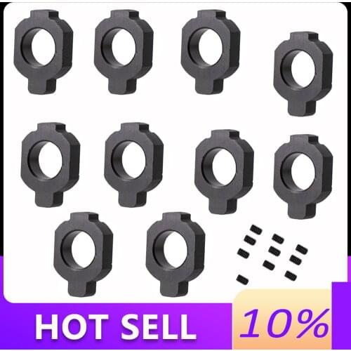 Handguard Rail Stable Ring for mk18 DD Rail and 19MM Outer Tube Gel Blaster Airsoft Paintball Accessories