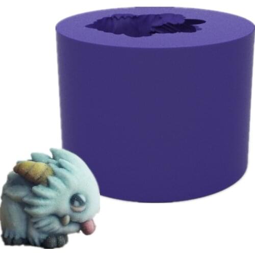 Cute Monster Shape Silicone Mold Resin Molds Cake Tools Silicon Baking Mold Silicone Mold Cake 17278