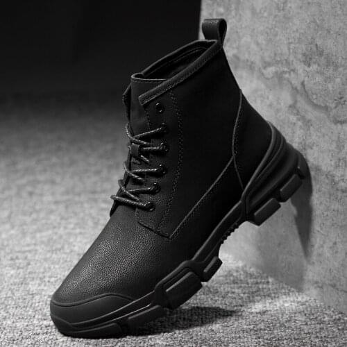 Casual Shoes Man Fashion Casual Sport Shoes Men Leather Mens Leisure Sneakers Sneaker Mens Fashion Running Man Boots For