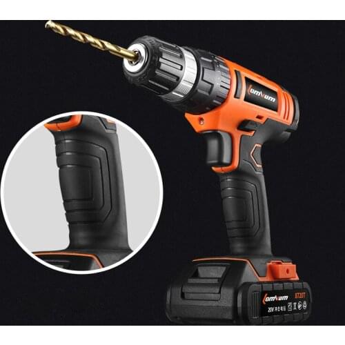LOMVUM 20V Impact Cordless Electric Drill double speed handheld screwdriver electric tool rechargtable battery screwdriver