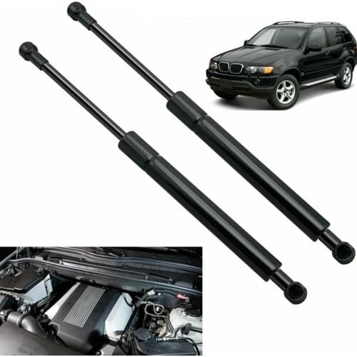 NEW-2Pcs Car Gas Lift Supports Hoods Struts Shock Front Bonnet Boot for BMW-X5 E53 2000-2006 51238402551
