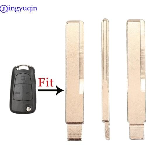 Jingyuqin 10pcs/lot Replacement Original #311 Folding Flip Remote Control Car Key Blade Blank Fob For Opel