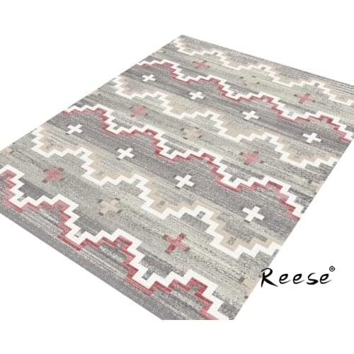 Reese Modern Bohemian Wood Floor Thicken Carpets Living Room Anti Slip Antifouling Area Rug In Bedroom Parlor Unfading No Ball