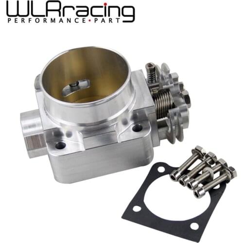 WLR RACING - NEW THROTTLE BODY For Mitsubishi Evo 4 5 6 70mm Uprated Racing Billet Throttle Body WLR6941