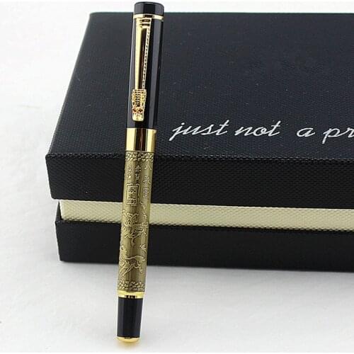 1PC High Quality Luxury Ink Nib Fountain Pen Gift Box Business Writing Signing Calligraphy Pens Office Stationary Supplies