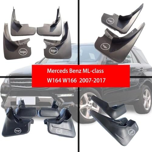 For Benz ML-class W164 W166 mudguards benz ML350 ML400 mud flaps Fenders splash guards car accessories auto styling 2007-2017